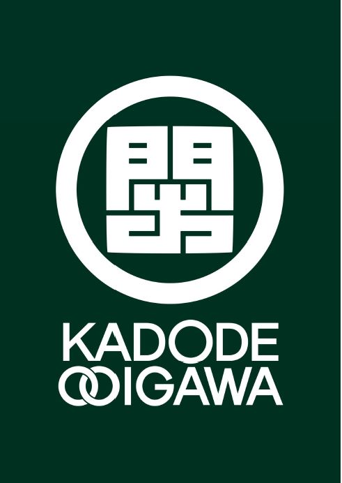 「KADODE　OOIGAWA」ロゴ