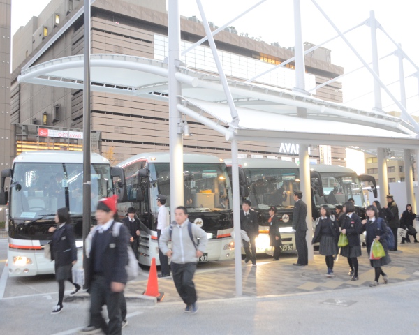 京都駅八条口貸切バス乗降場