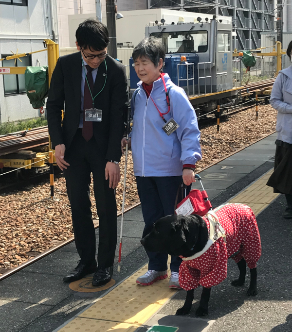 ＪＲ西日本視覚障がい者と勉強会