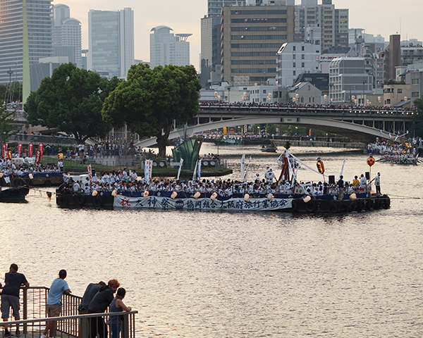 天神祭船渡御貸切船