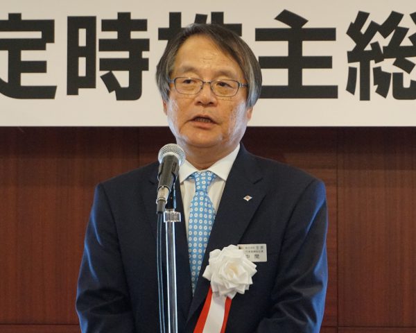 中間幹夫社長