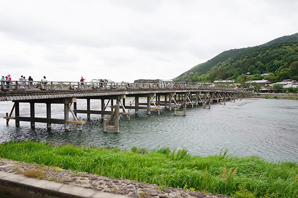 嵐山の渡月橋