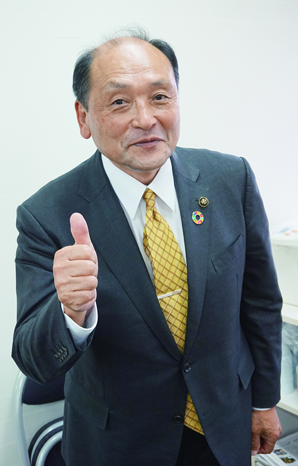 高知県室戸市の植田壯一郎市長