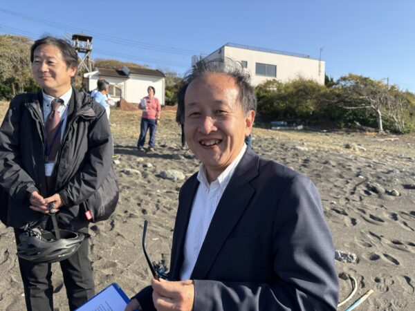 今回の旅を案内してくれた三浦市観光協会 事務局長の矢島要さん