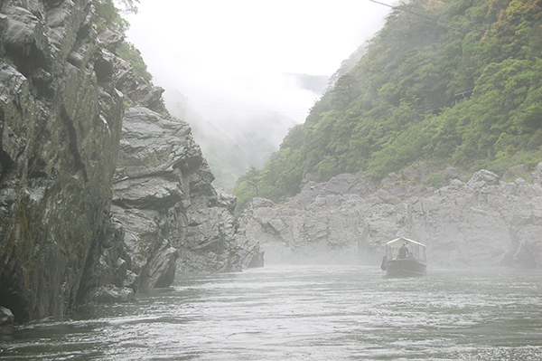 大歩危峡観光遊覧船