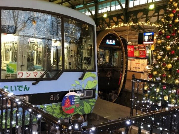 クリスマスステーションin八瀬