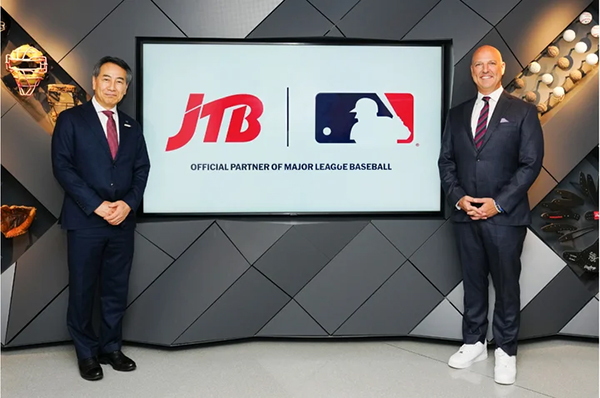 ＪＴＢ、ＭＬＢと国際パートナーシップを締結