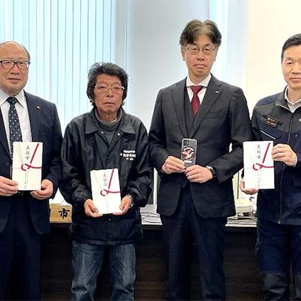 輪島市へ義援金を贈呈