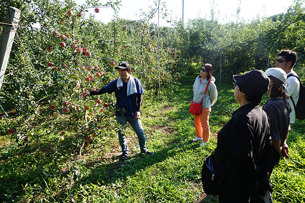 奥村農園のガイドウォーク