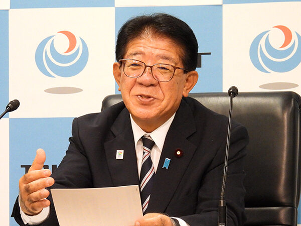 金子恭之国土交通大臣