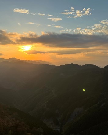 ごまさんの夕日