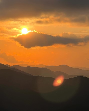 ごまさんの夕日