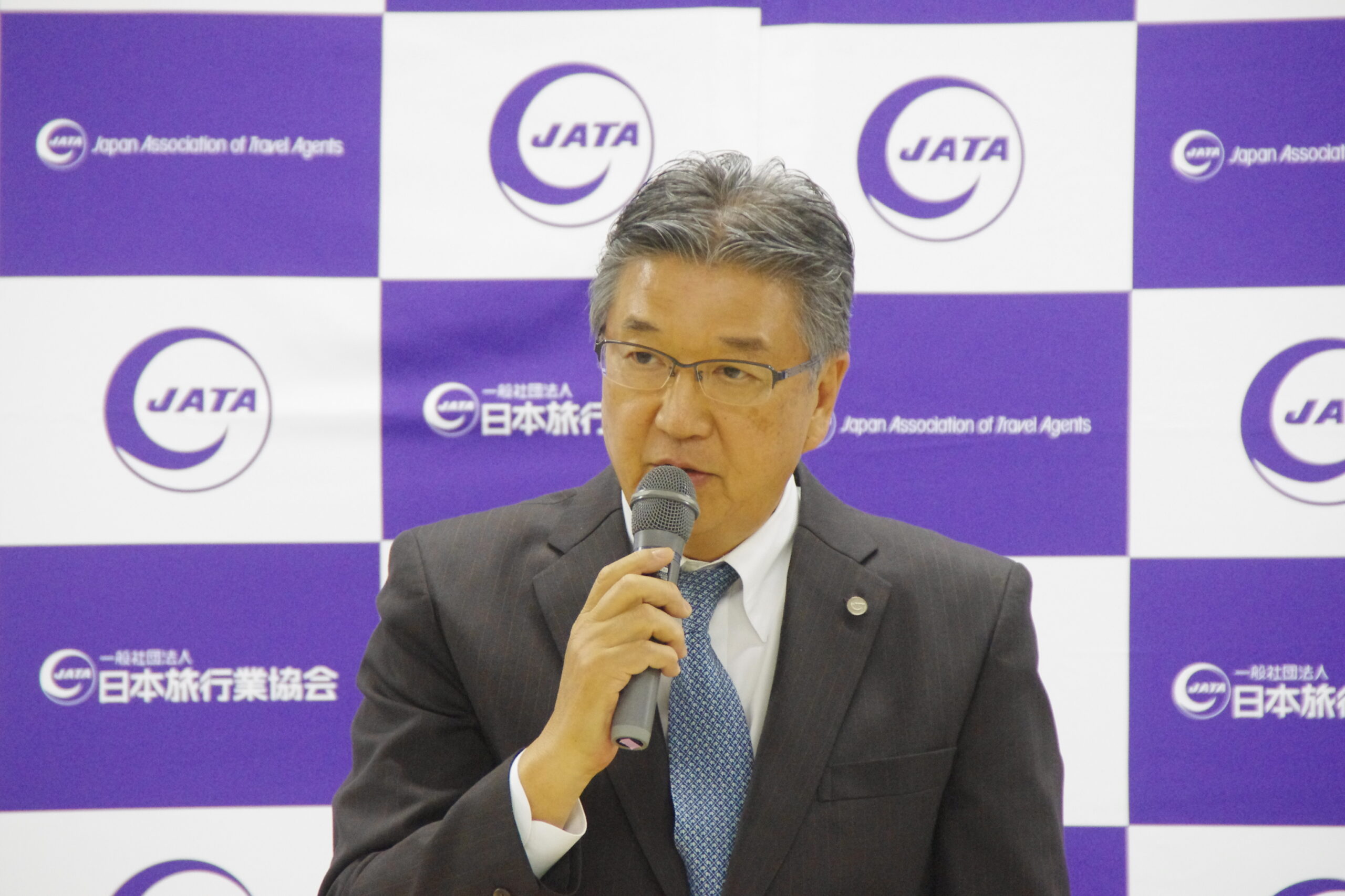 JATA新春会見　髙橋会長