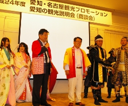 大村秀章愛知県知事と河村たかし名古屋市長