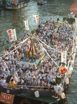 天神祭船渡御